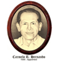 Carmelo Hernando 1986 Appointed
